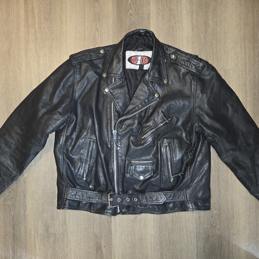 Black Leather Jacket For Men - image 1